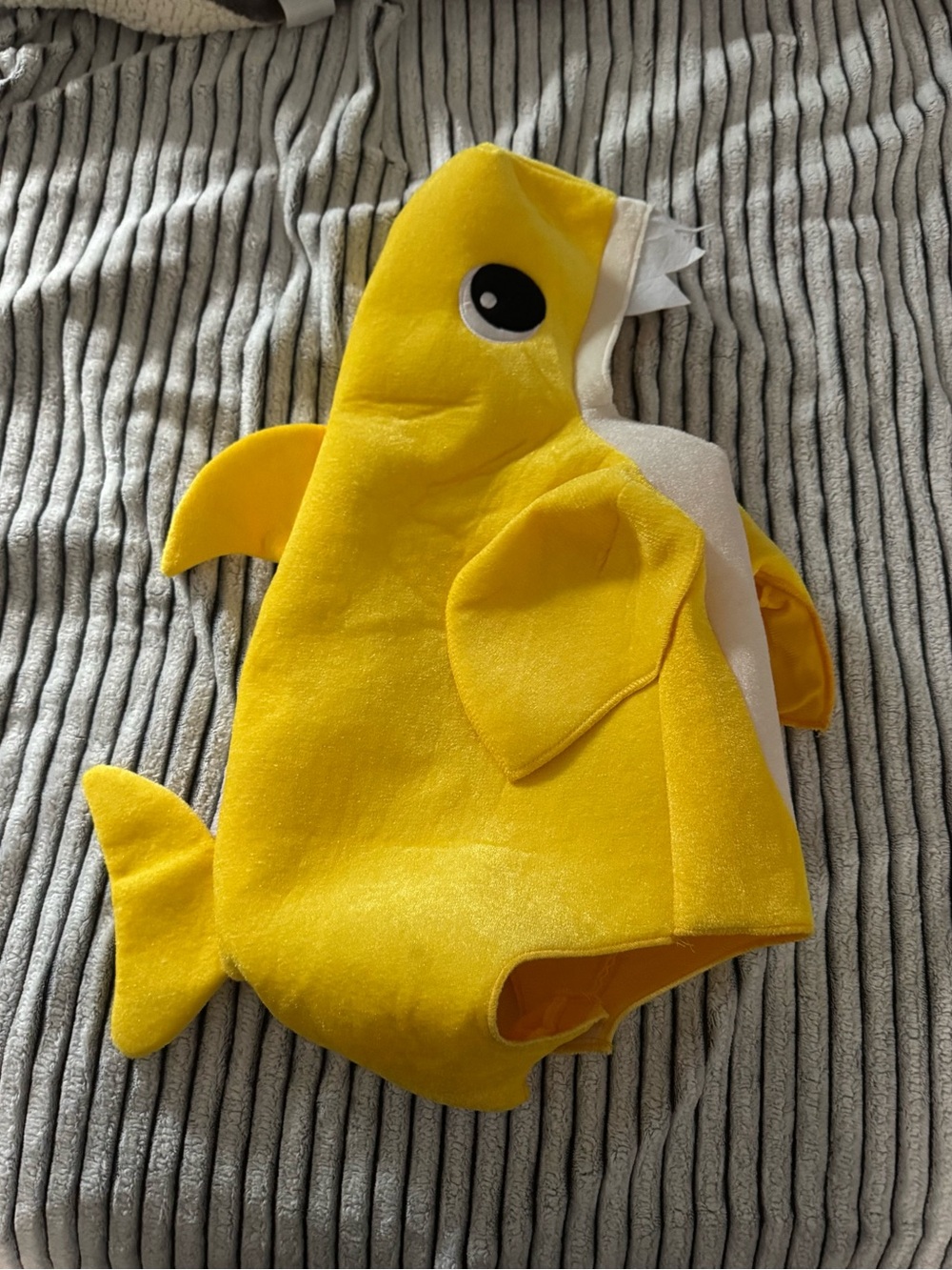 Baby Shark Costume Toddler Yellow Shark Outfit 2T